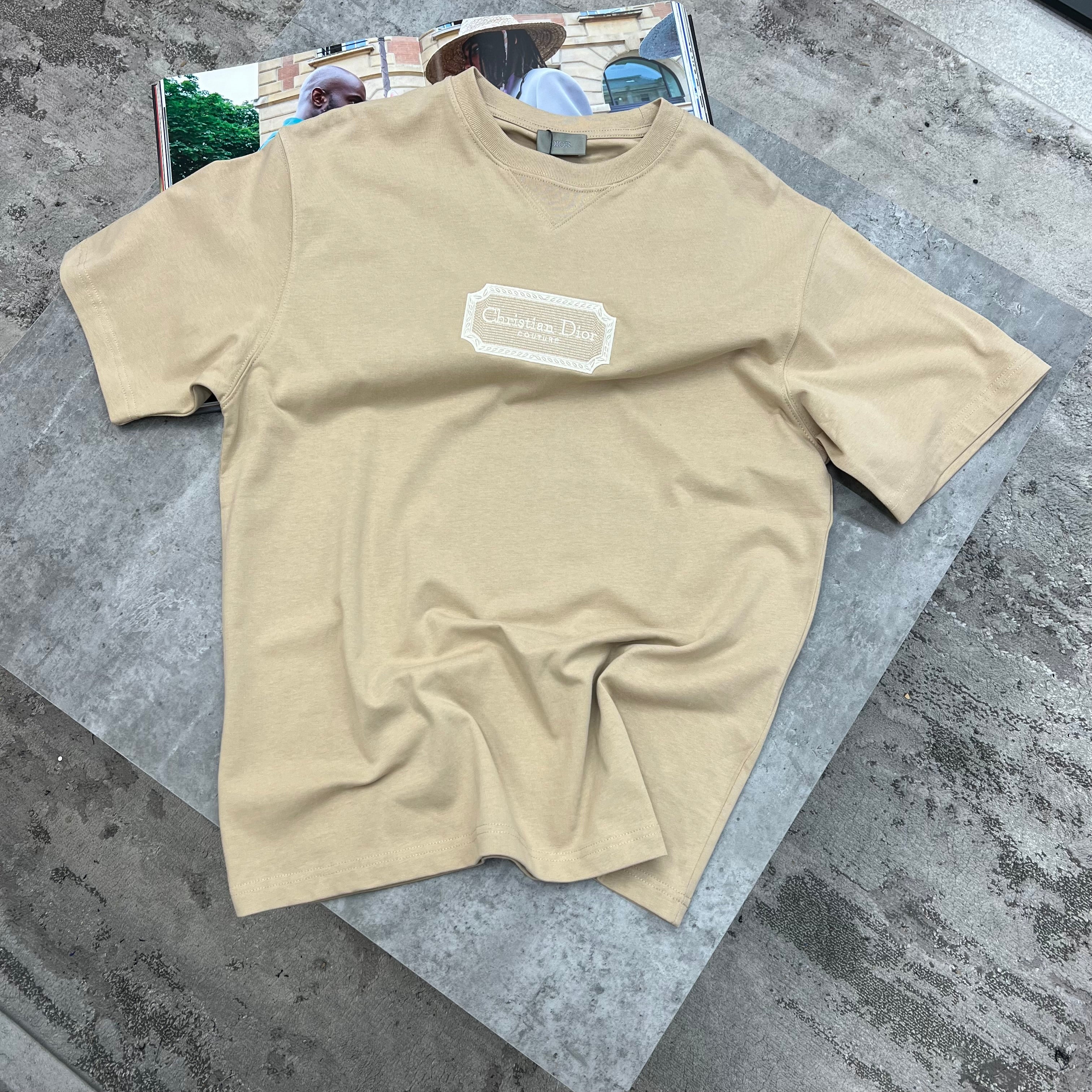 DIOR - COUTURE T-SHIRT - BEIGE