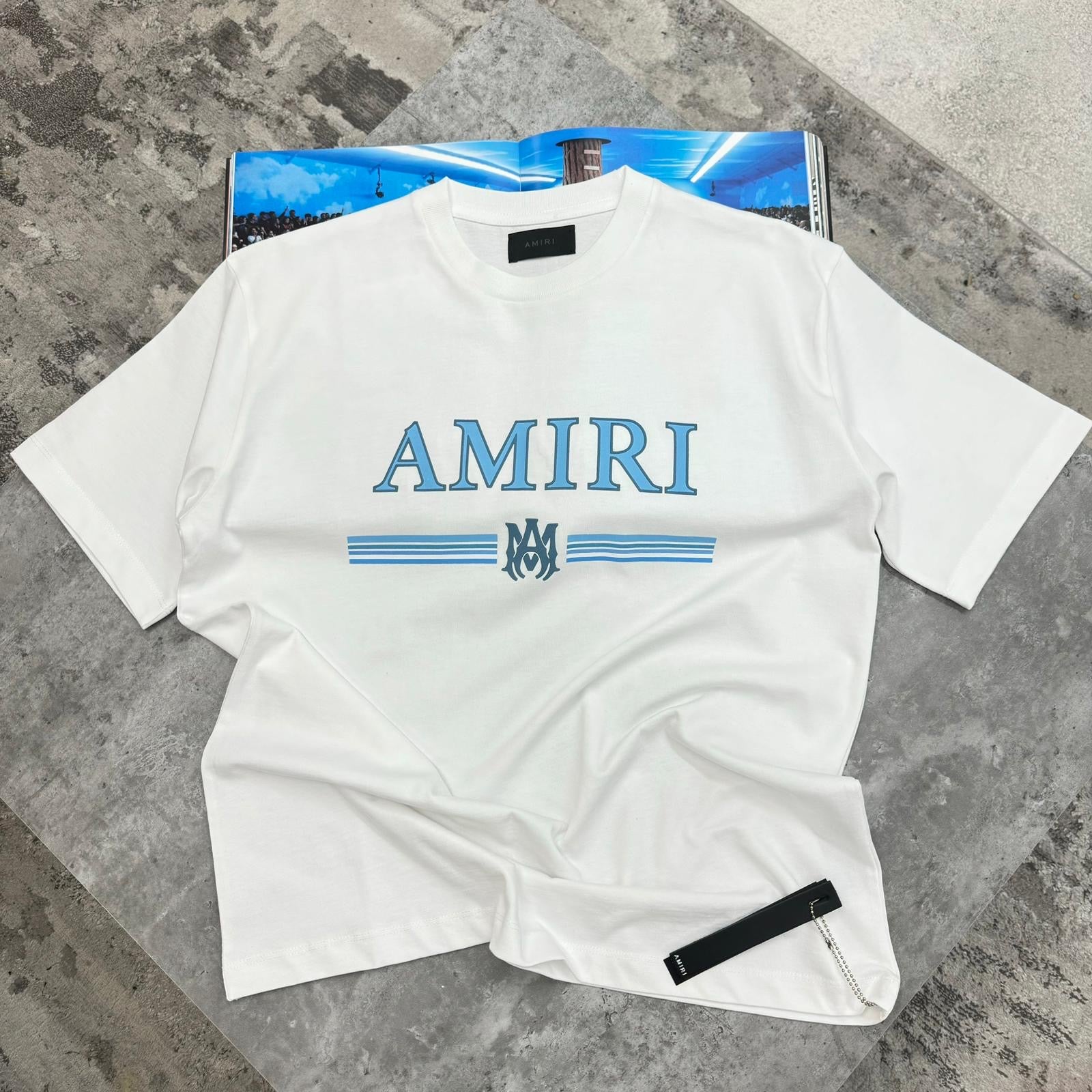 AMIRI - LOGO T-SHIRT - WHITE