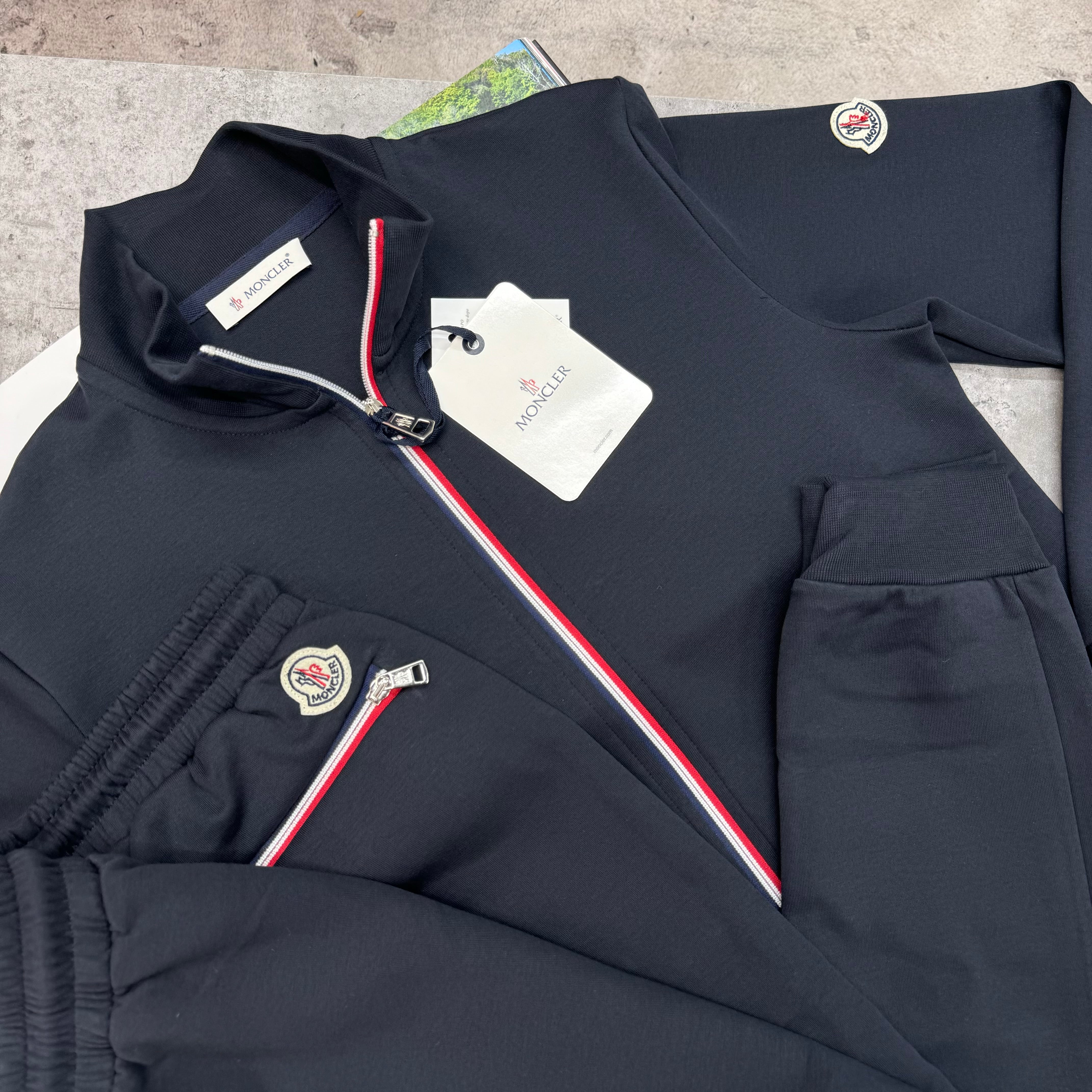 MONCLER TRACKSUIT - NAVY
