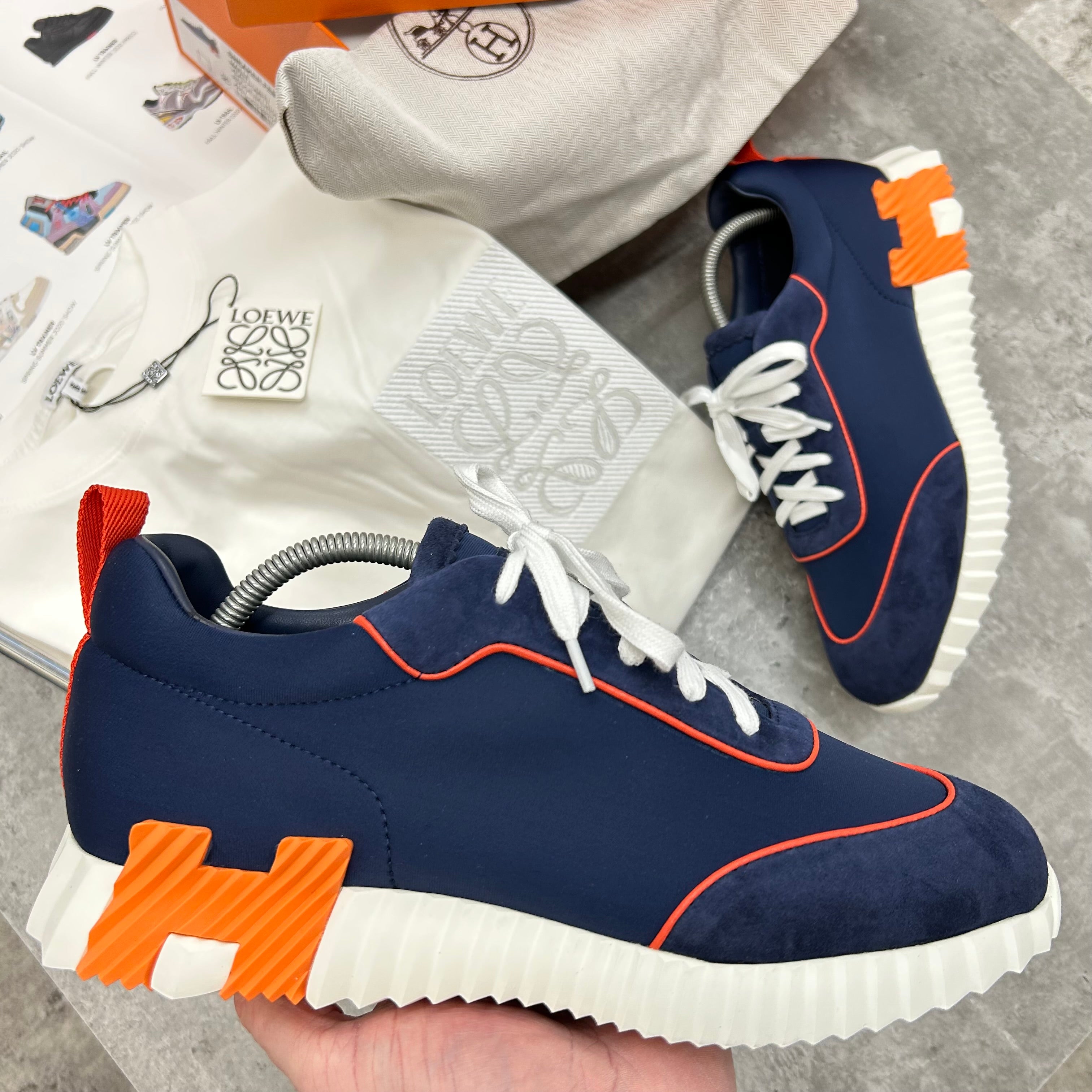 HERMES - BOUNCING -TRAINERS