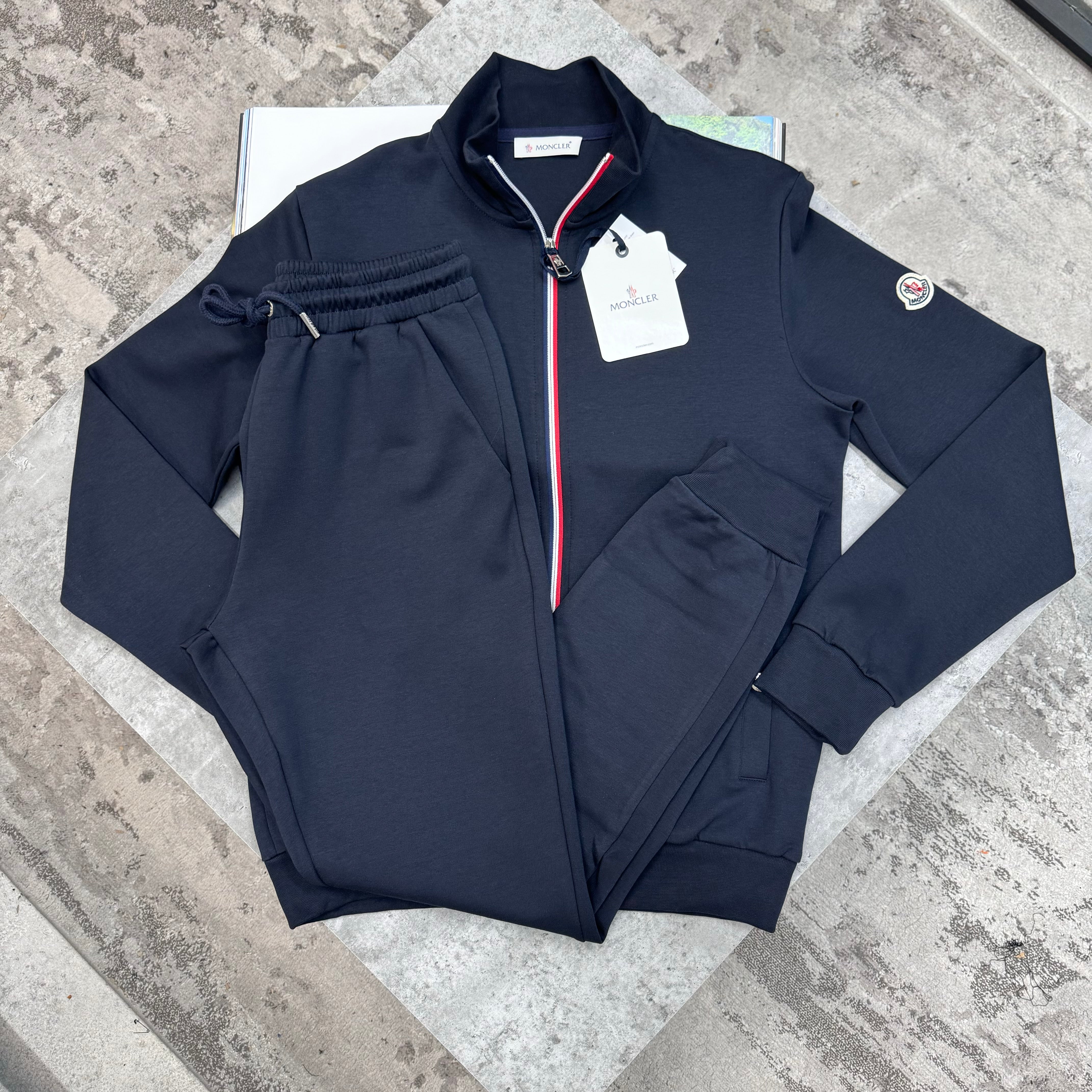 MONCLER TRACKSUIT - NAVY