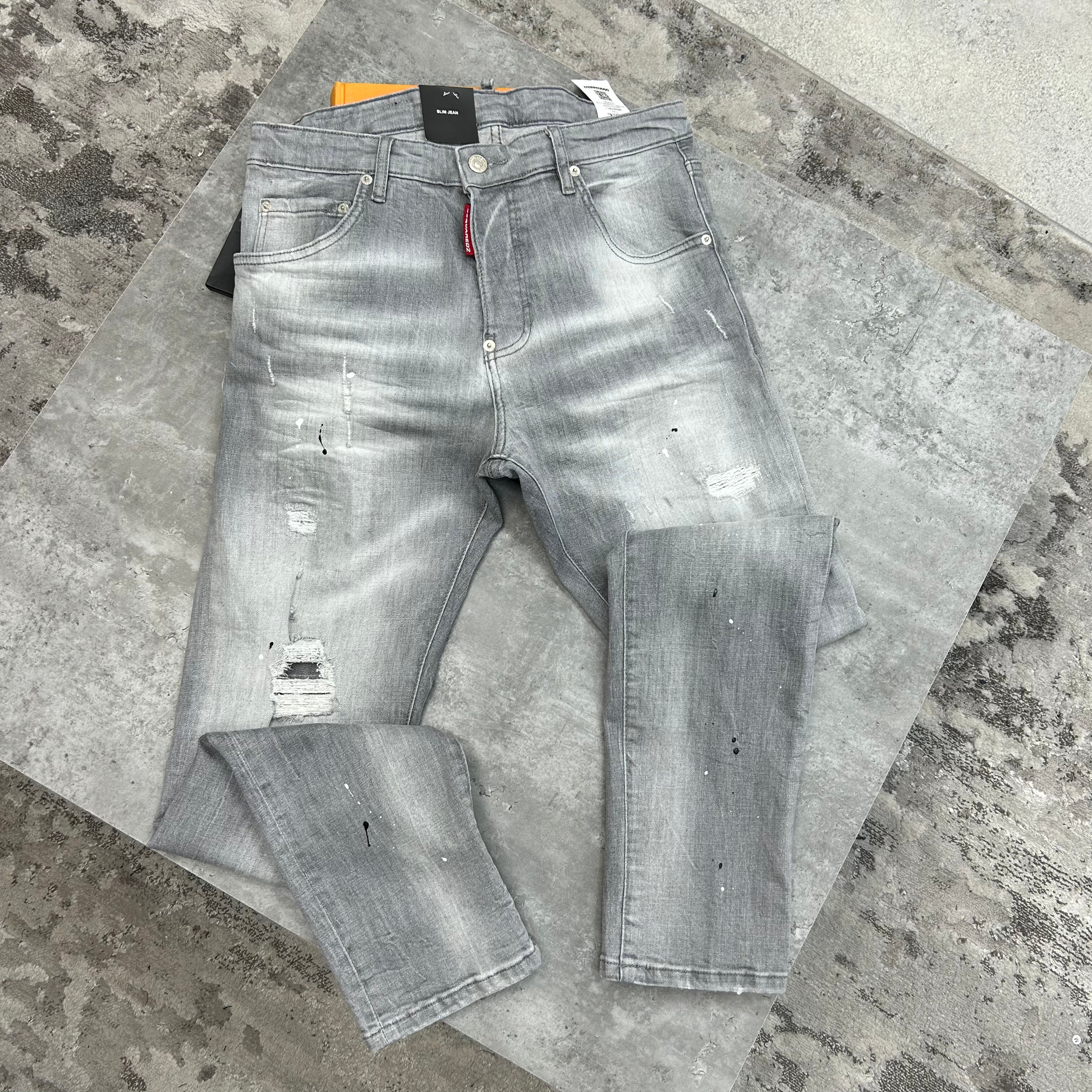 DSQUARED - JEANS - GREY