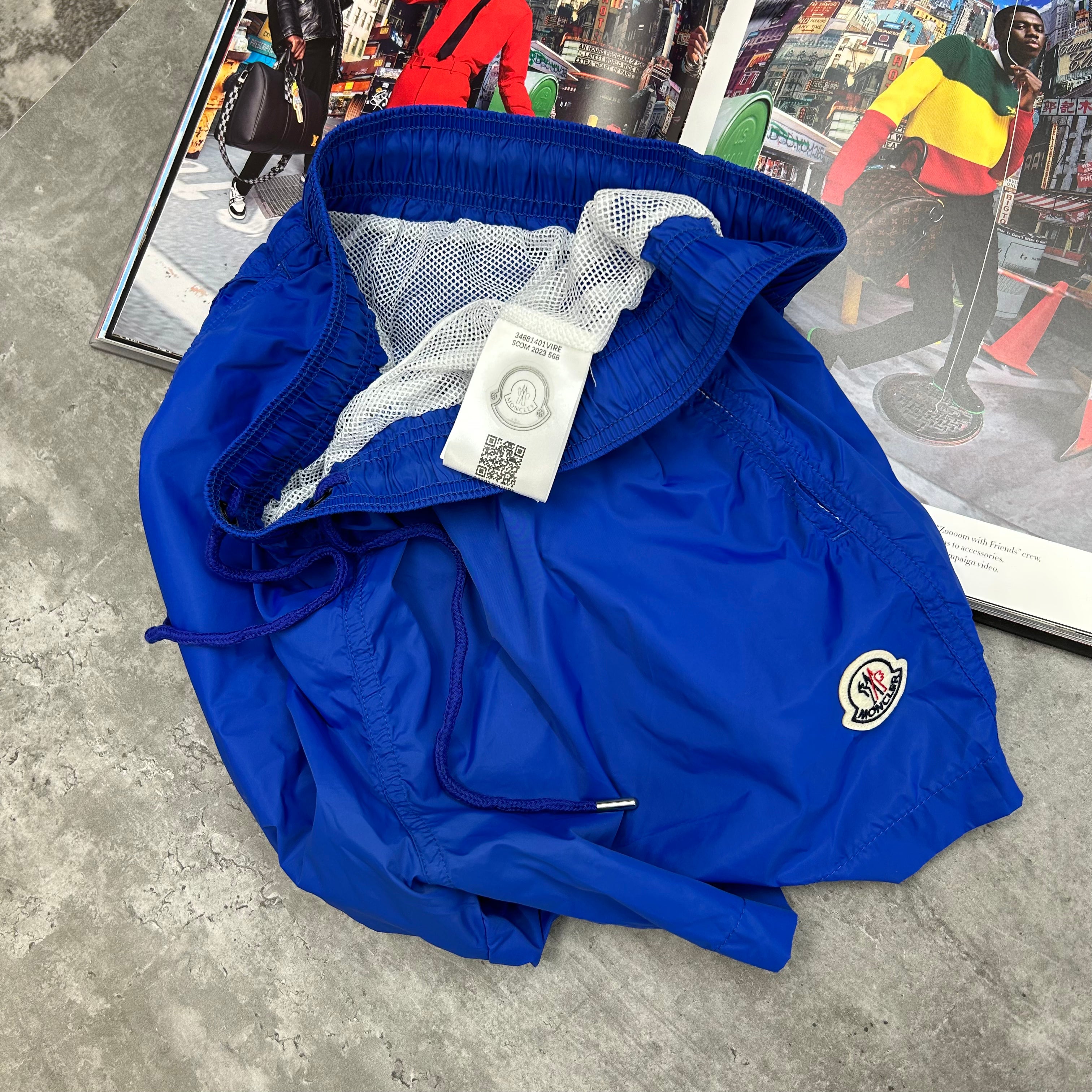 MONCLER SWIMS ROYAL BLUE CLASSIC