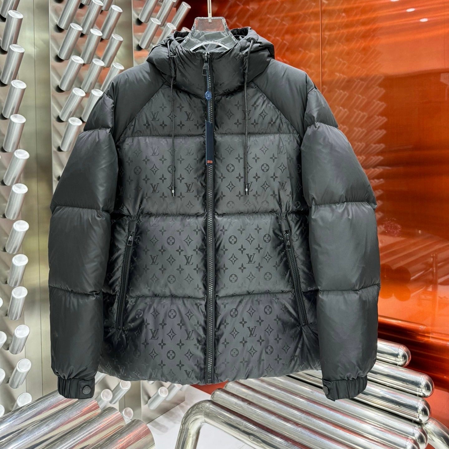 (PRE-ORDER) LOUIS VUITTON - MONOGRAM COAT - BLACK