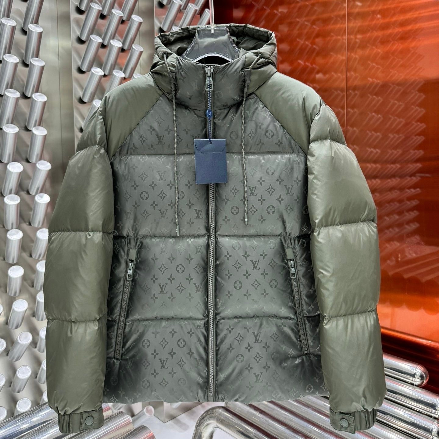 (PRE-ORDER) LOUIS VUITTON - MONOGRAM COAT - KHAKI