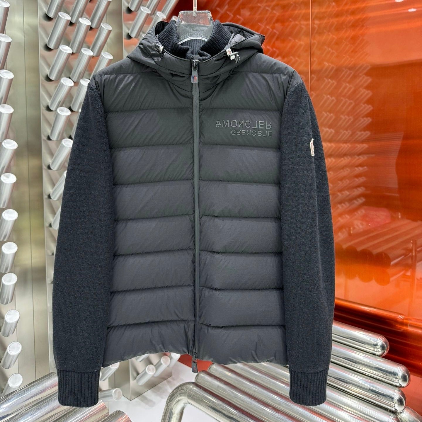 (PRE-ORDER) MONCLER - GRENOBLE COAT - BLACK