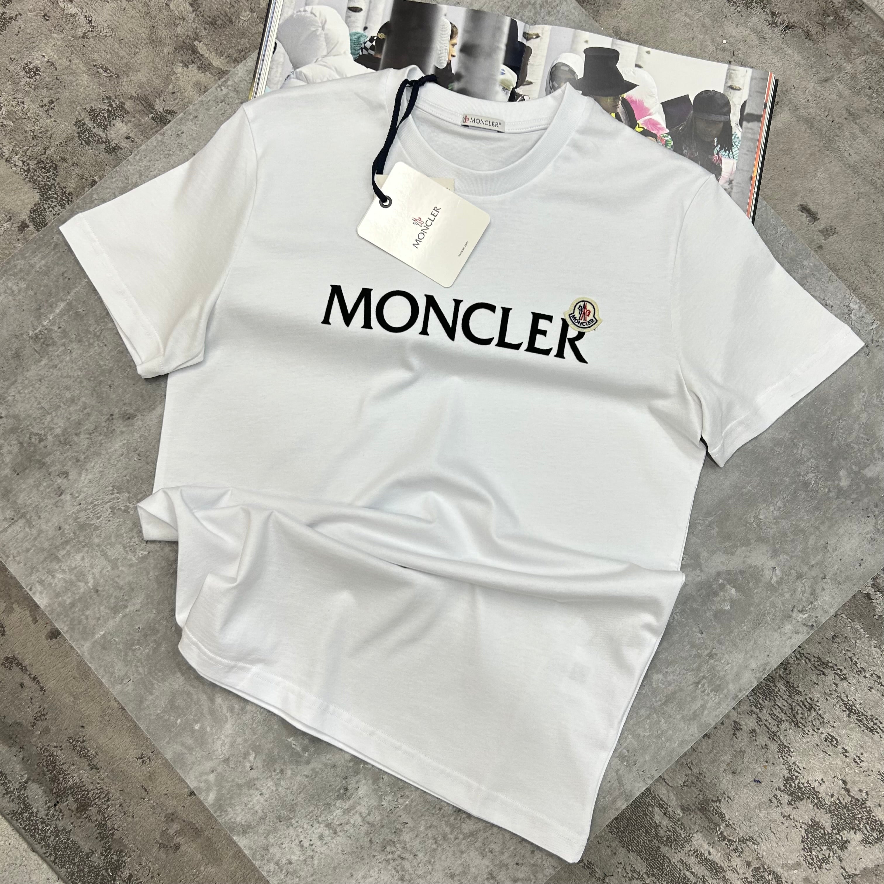 MONCLER - T-SHIRT - WHITE