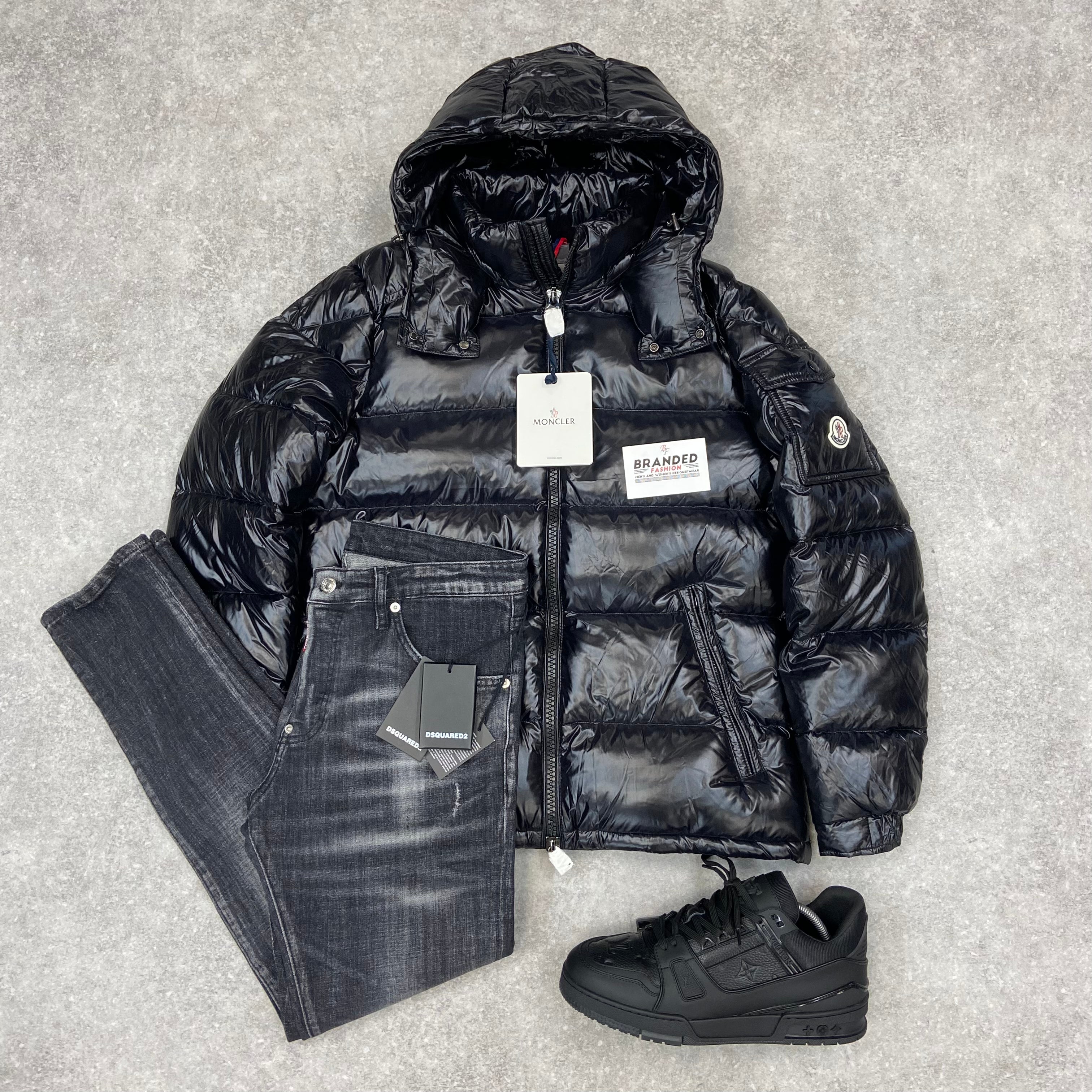 (PRE-ORDER) MONCLER - MAYA COAT - BLACK