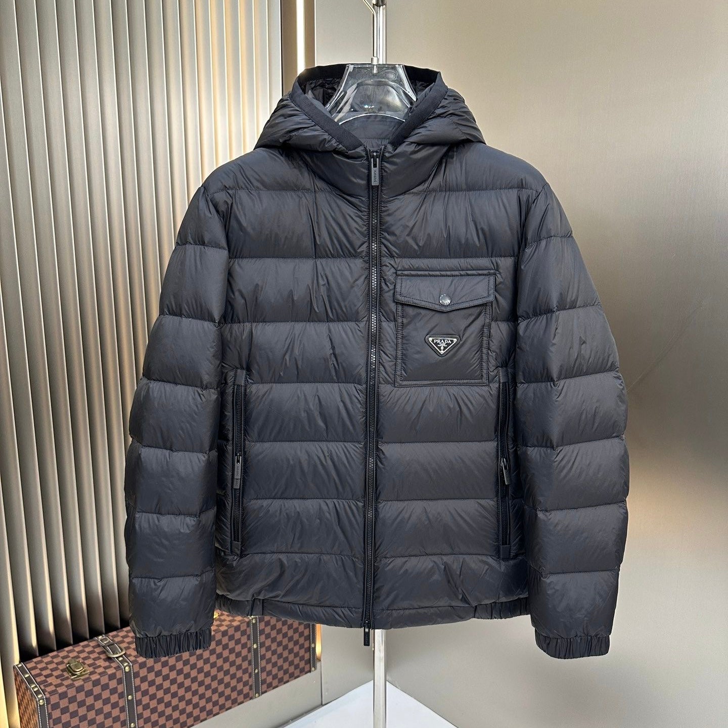 (PRE-ORDER) PRADA - COAT - BLACK