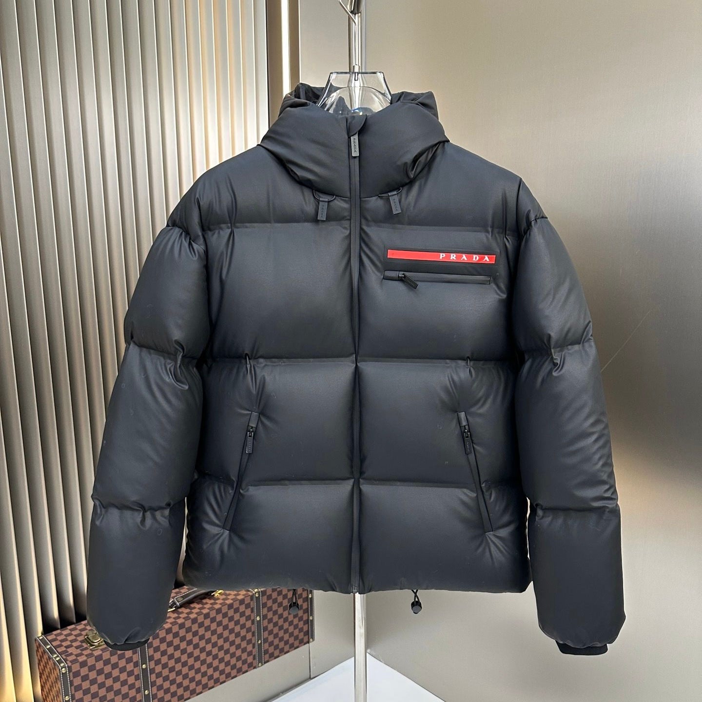 (PRE-ORDER) PRADA - COAT - BLACK