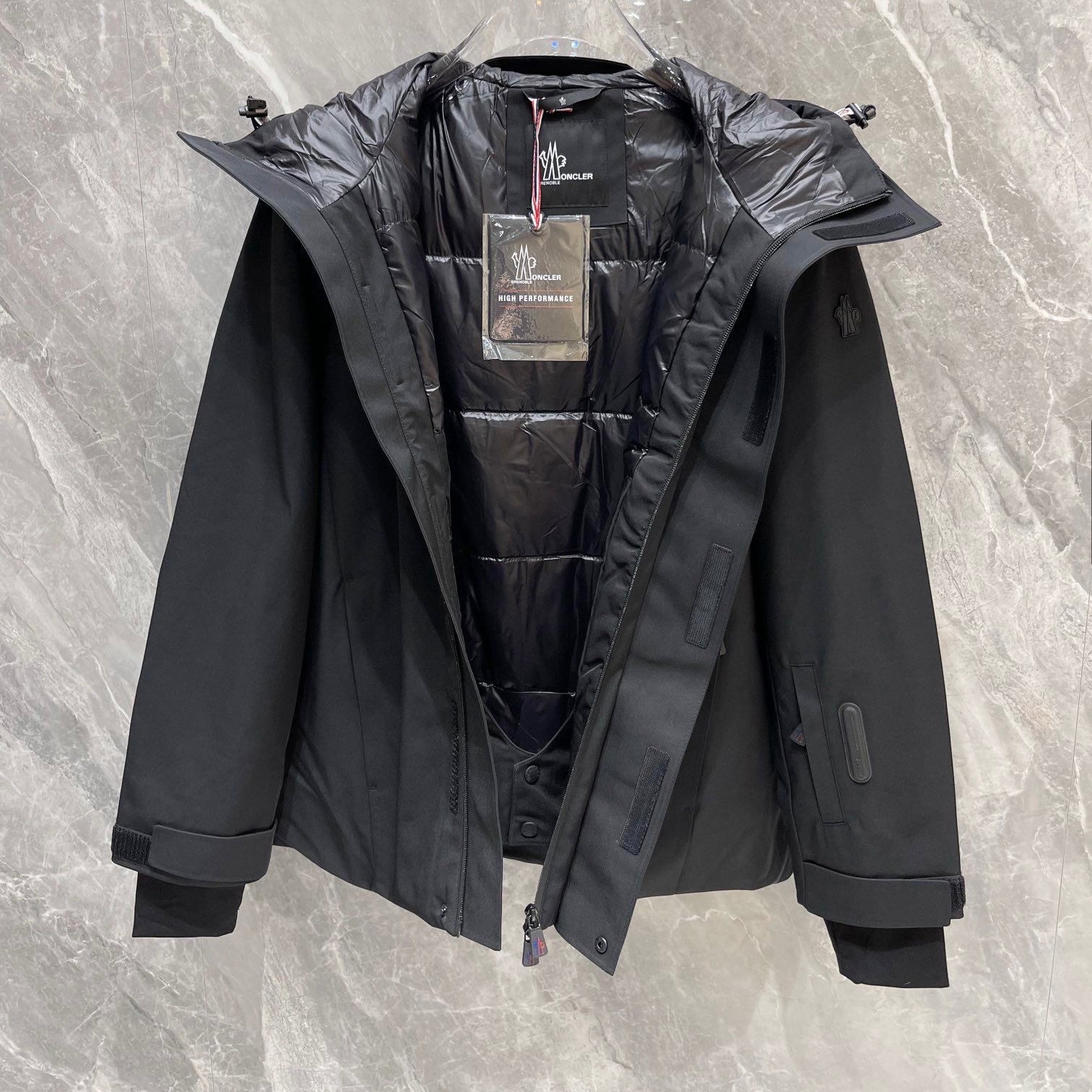 (PRE-ORDER) MONCLER - GRENOBLE COAT - BLACK