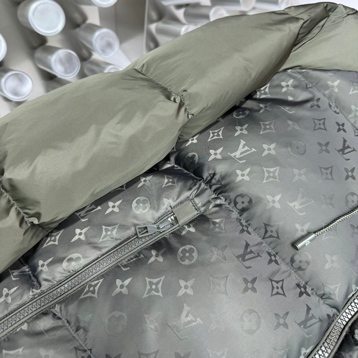 (PRE-ORDER) LOUIS VUITTON - MONOGRAM COAT - KHAKI