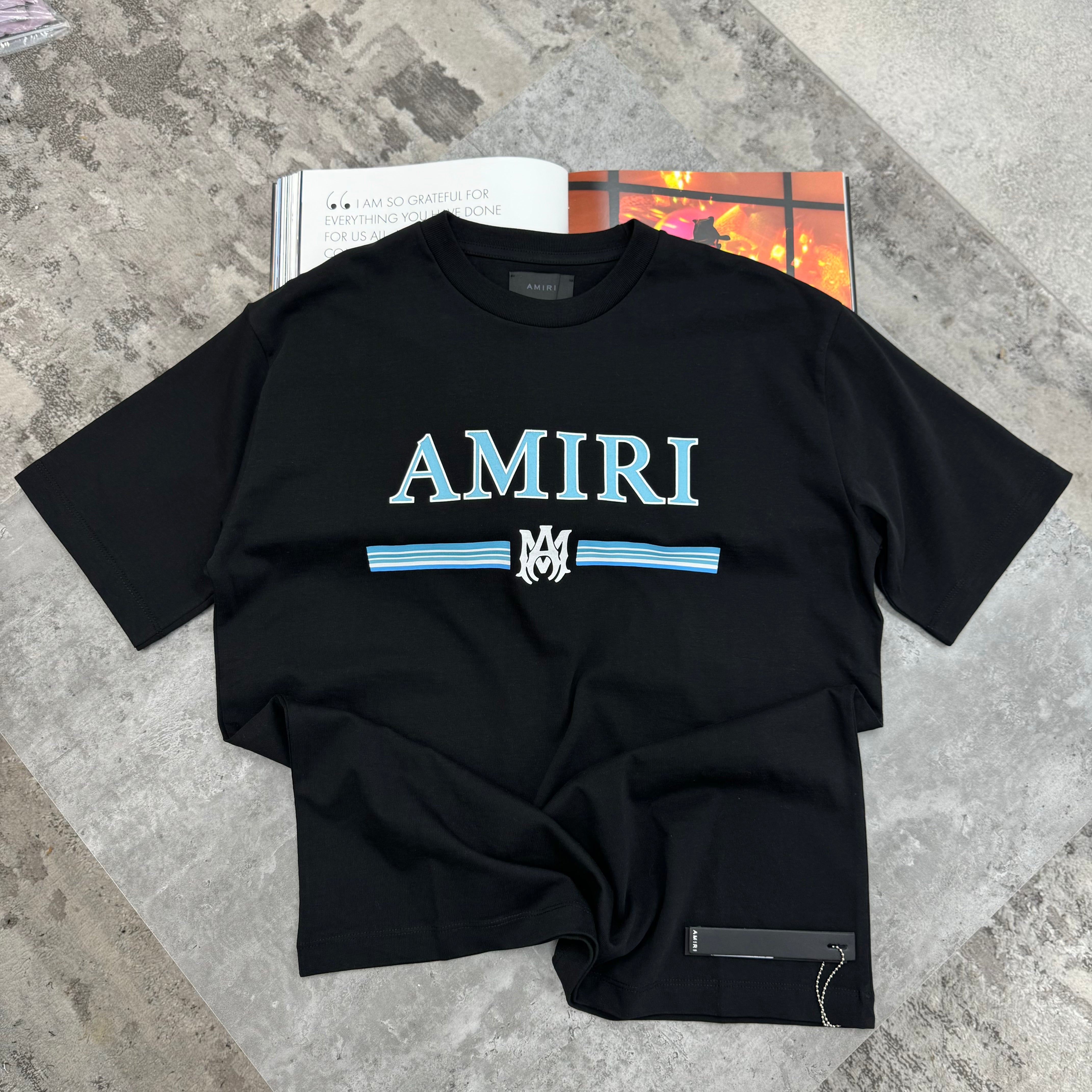 AMIRI - LOGO T-SHIRT - BLACK
