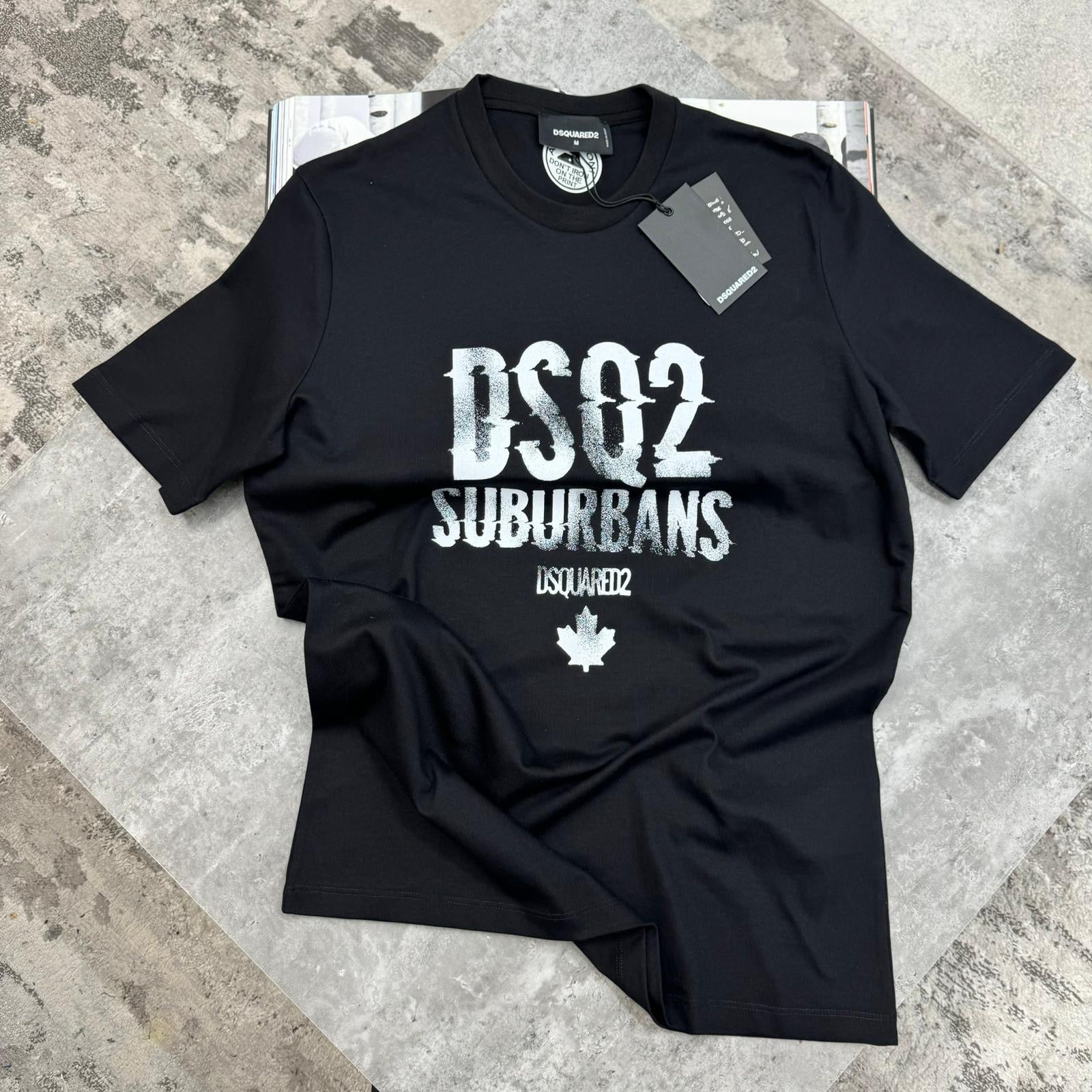 DSQUARED2 - SUBURBAN T-SHIRT - BLACK