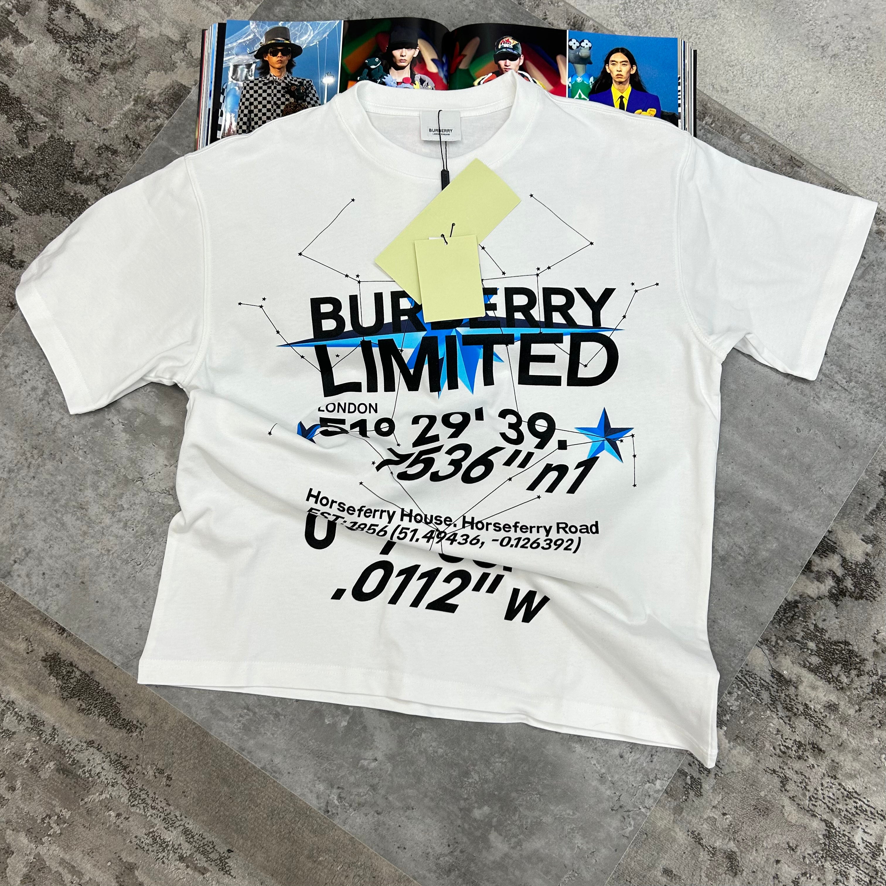 BURBERRY LIMITED T SHIRT